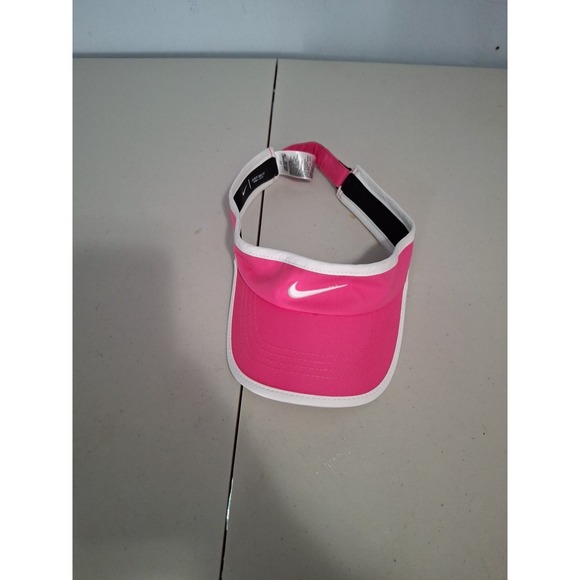 NIKE [S/M]  DRI-FIT Tennis/Golf Visor-Pink - Picture 1 of 9